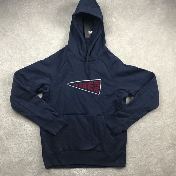 nike sb icon hoodie red